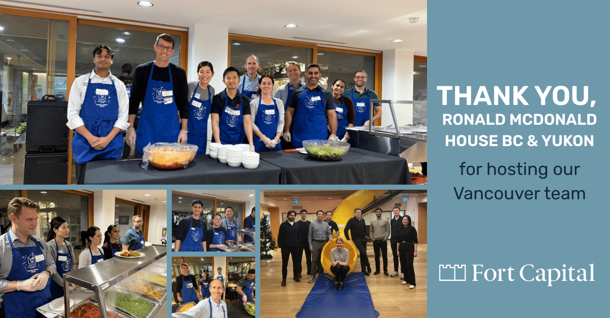 Fort Capital Partners Canada - RMH Vancouver Volunteer Recap